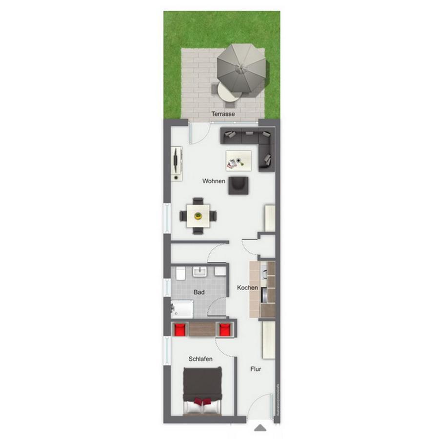 Feriendorf Papillon Wohnung 10-1 Boltenhagen  Exteriör bild